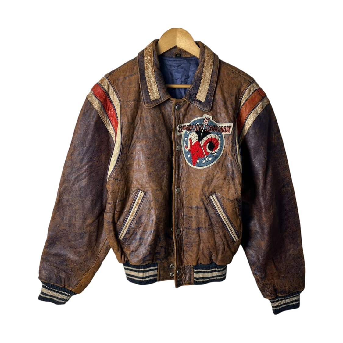 [Freedom Leather Company] USA 레더 바시티자켓 상품이미지1