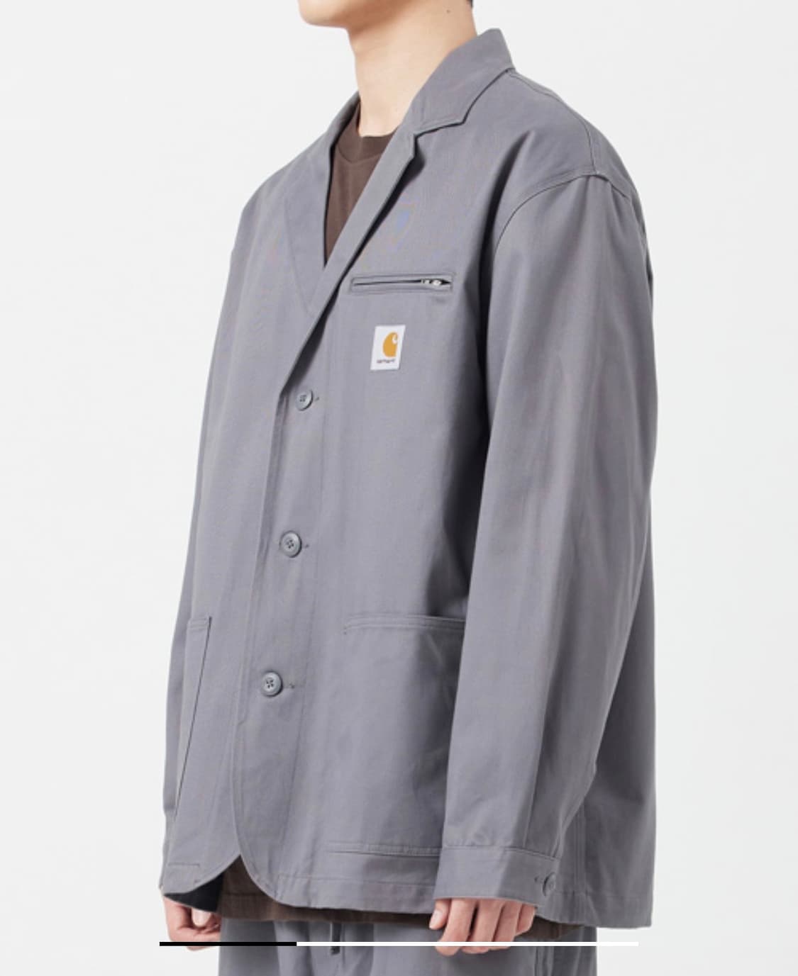 칼하트WIP 하이브리드 블레이저 Smoked pearl 상품이미지3
