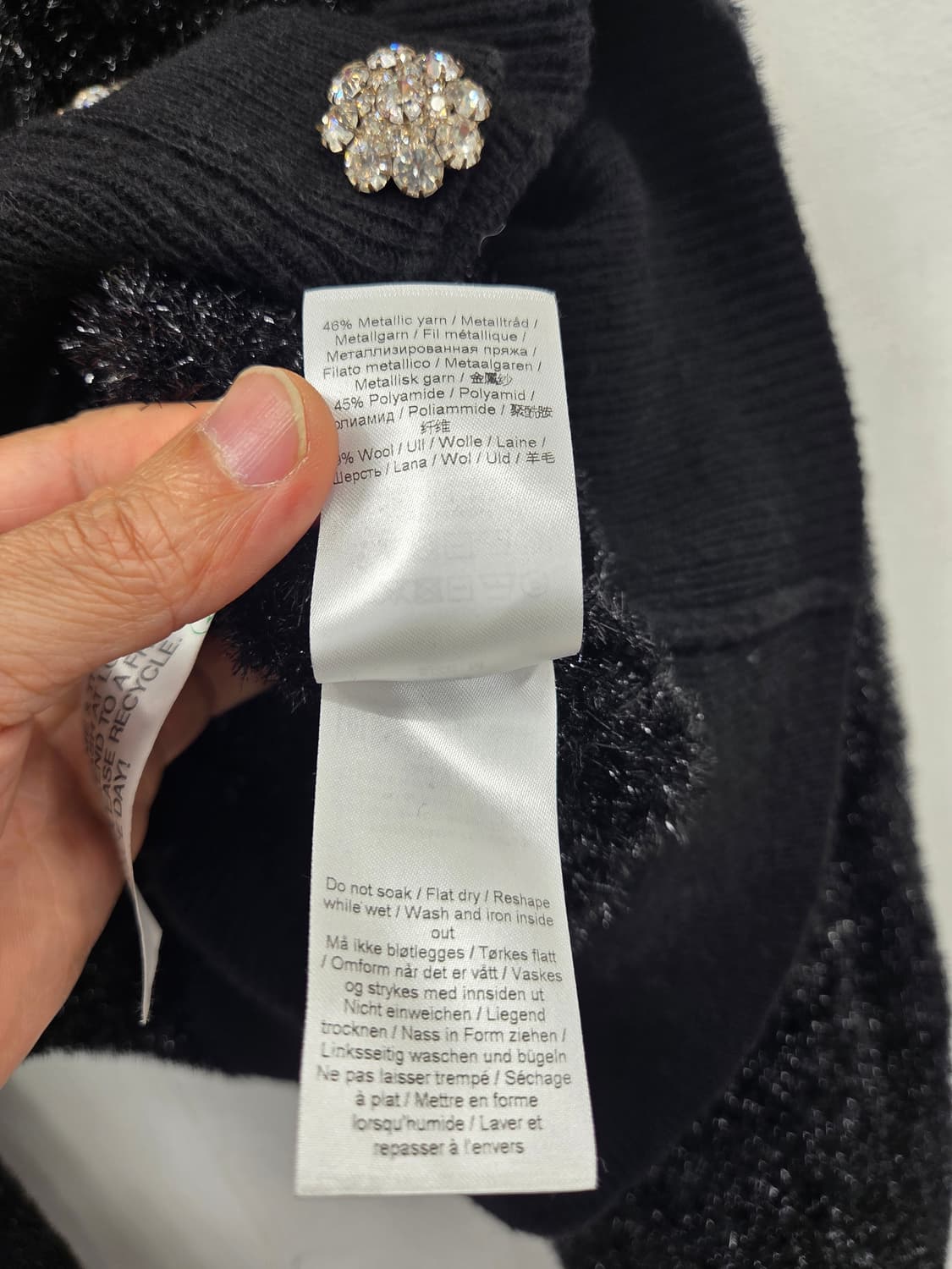 M 가니  GANNI 스파클 가디건 상품이미지6