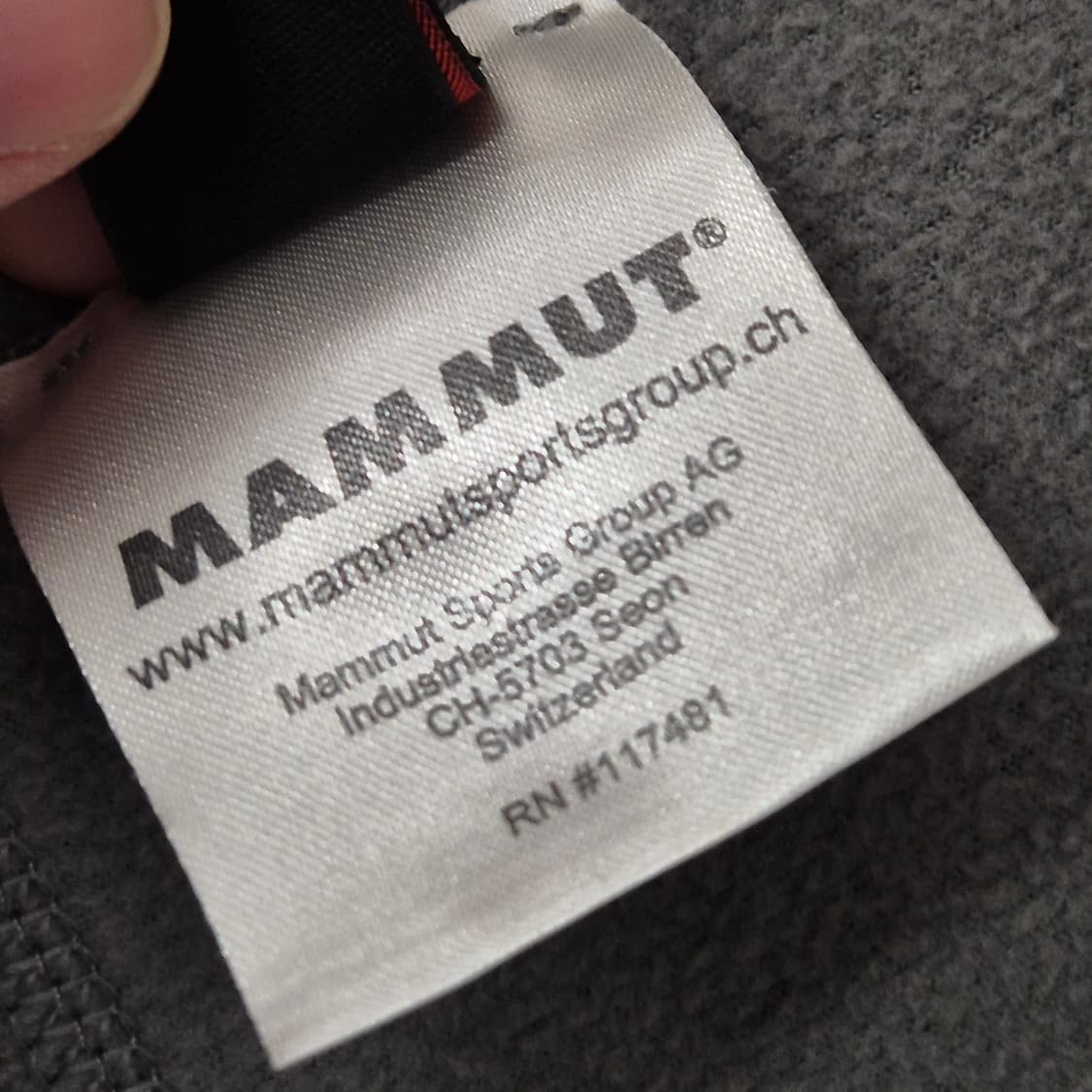 마무트 플리스 목도리 그레이 상품이미지6