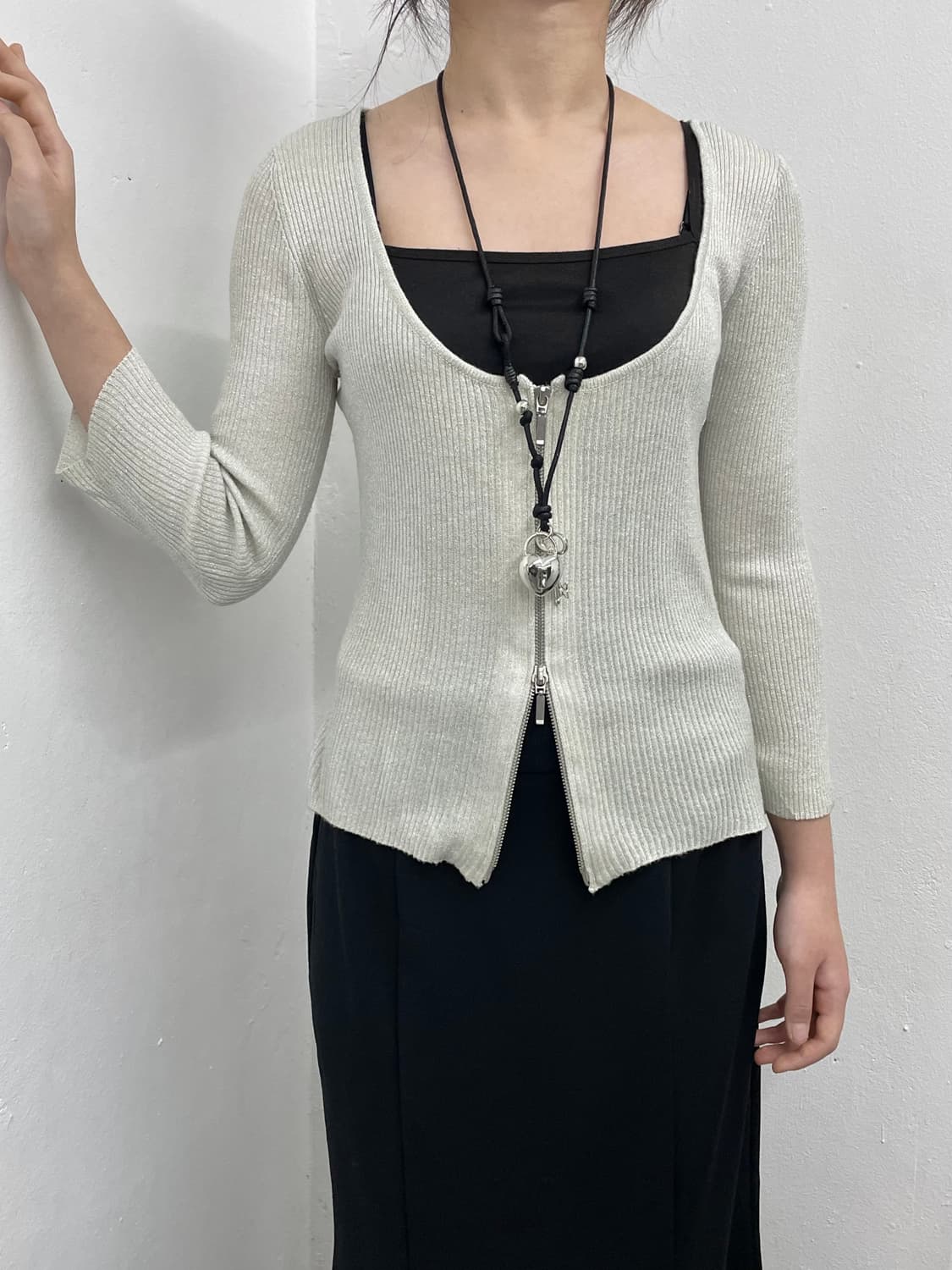 2way 골지 투웨이 탑 상품이미지3