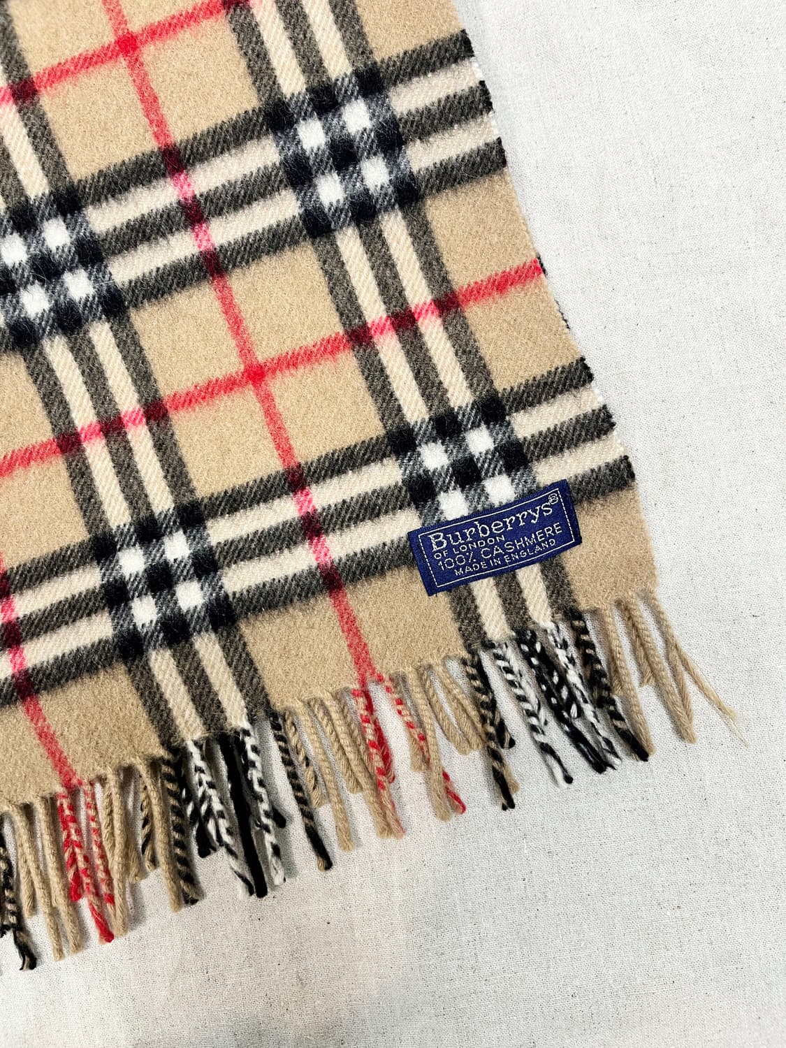 버버리 캐시미어100 머플러 상품이미지2