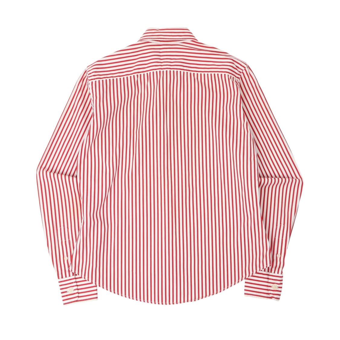 폴로 랄프로렌 우먼스 레드 스트라이프 셔츠 상품이미지5