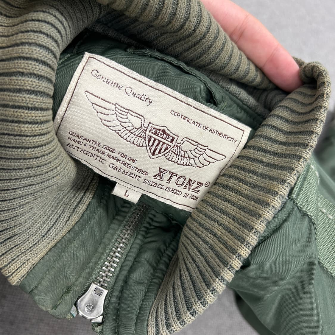 엑스톤즈 ma-1 팔콘 자켓(L) 상품이미지8