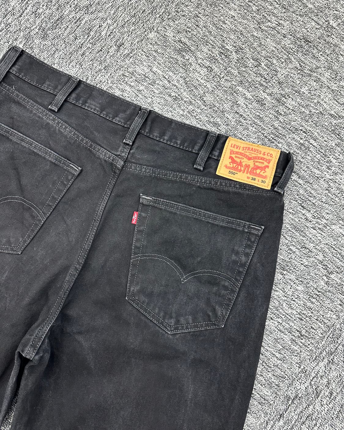 (허단49)00'S 리바이스 550 워싱블랙-M1297 상품이미지5