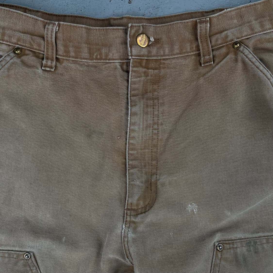 칼하트 브라운 더블니 카펜터 팬츠 B01BRN 상품이미지6