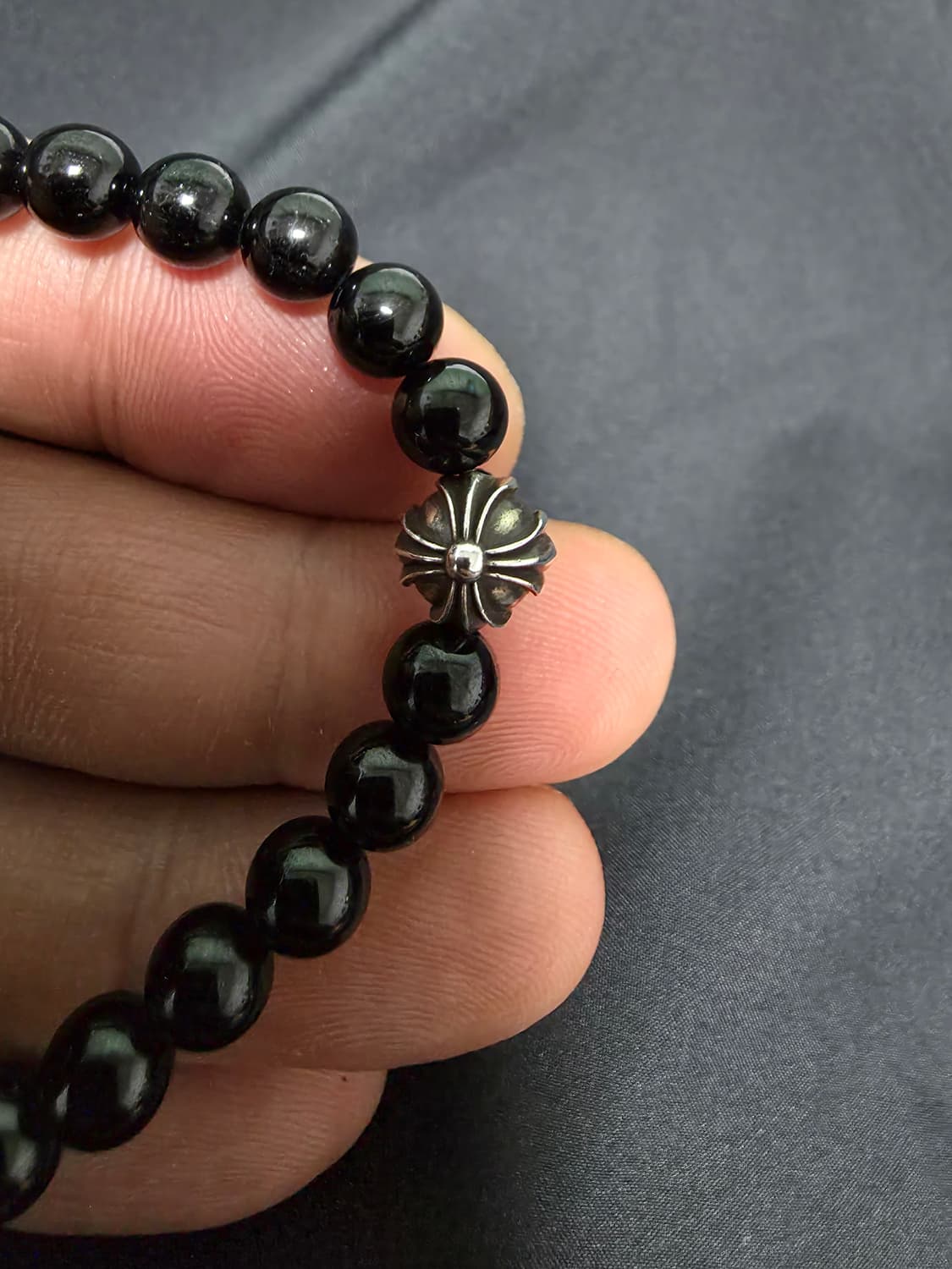 크롬하츠 크로스 스택비즈 팔찌 (브링s급) 상품이미지2