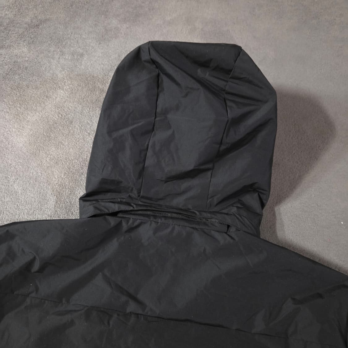 몽벨 테크페이스 윈드 자켓 바람막이 L 100 블랙 상품이미지5