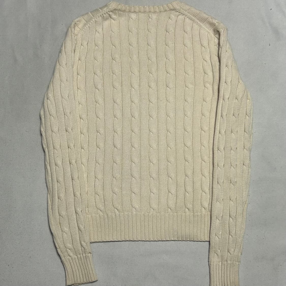 🫶🏻 폴로랄프로렌 여성용 Ivory V-Neck 니트 🫶🏻 상품이미지3