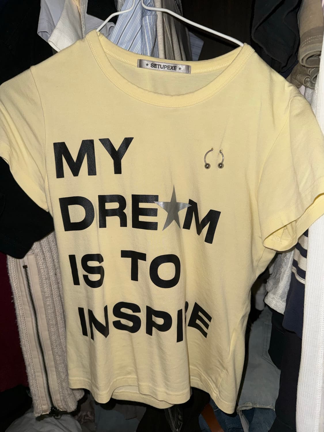 셋업엑스이 반팔티 상품이미지1