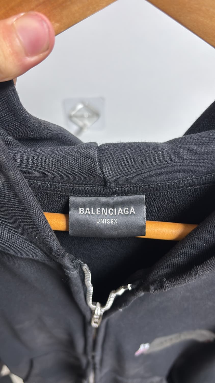 발렌시아가 개퍼 머드 디스 후드집업 xs사이즈 상품이미지3