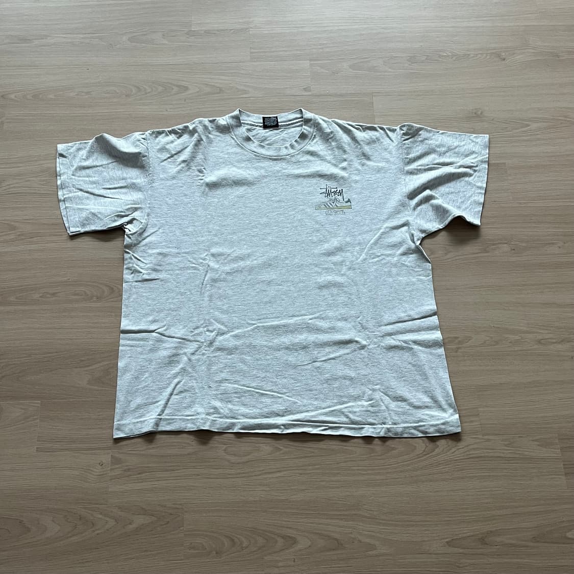 [XL] 90s 빈티지 올드 스투시 아디다스 올드스쿨 티셔츠 상품이미지1