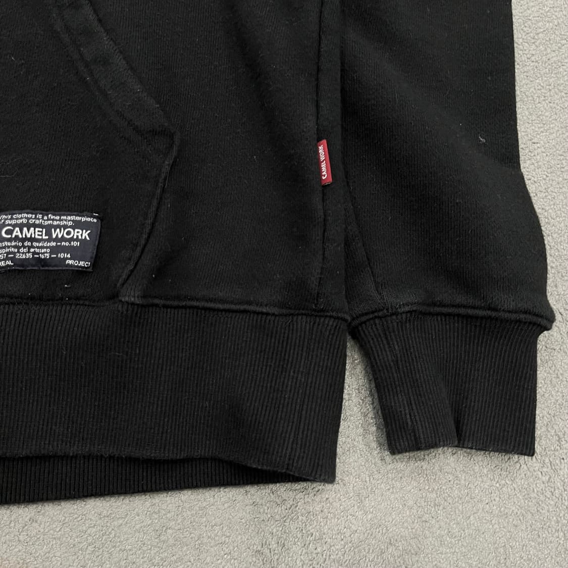 M 카멜워크 후드티 상품이미지3