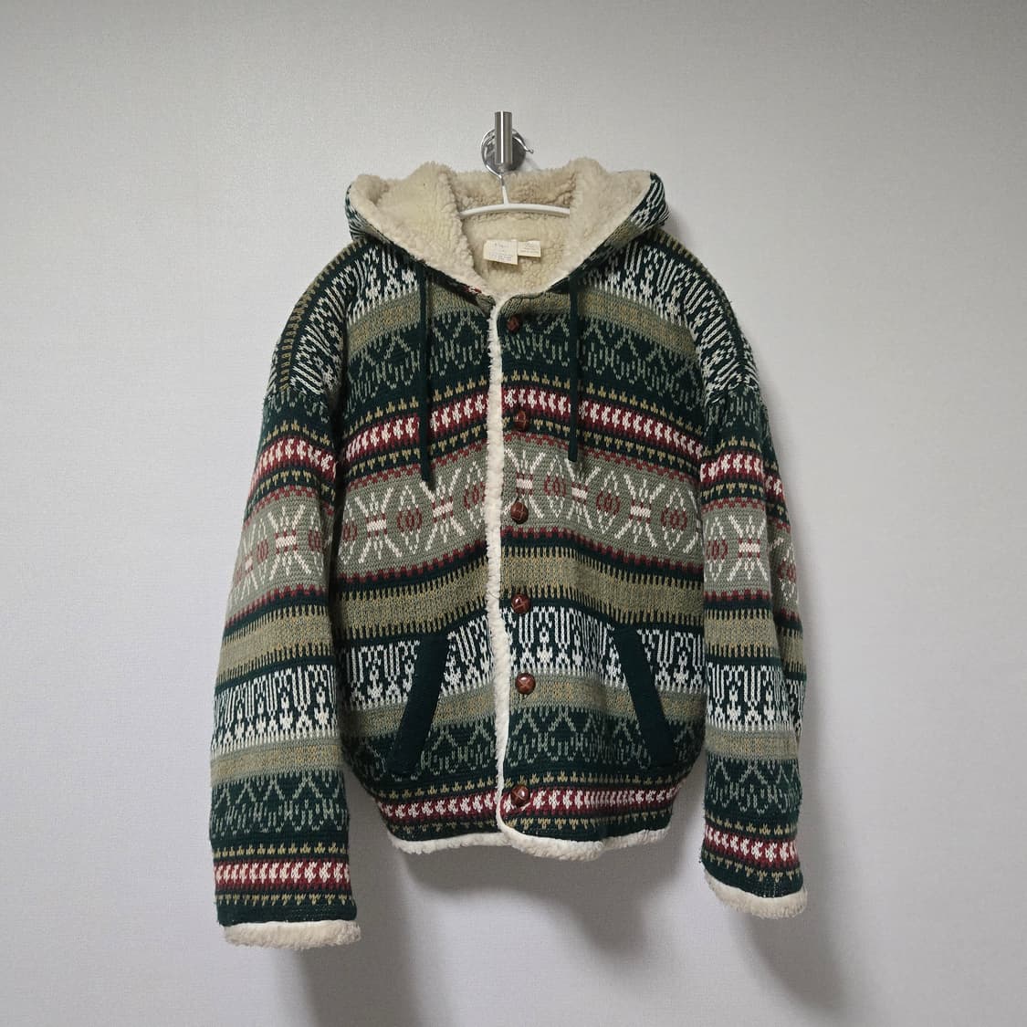 빈티지 후드 코위찬 / 여성 가디건 / 여자 가디건  상품이미지1