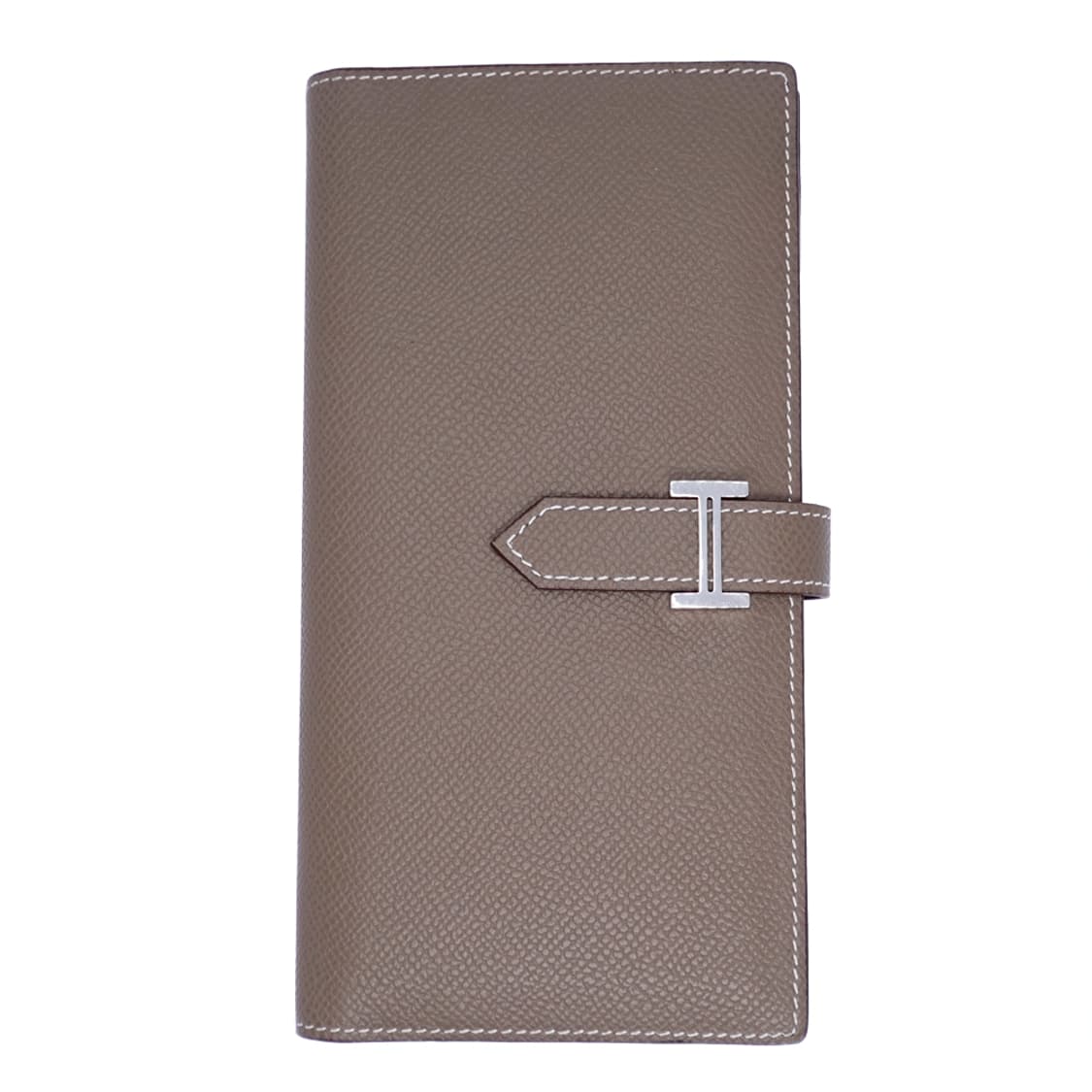 에르메스 베안 소플렛 에토프 그레이 컬러 앱송 은장 장지갑 T각인 상품이미지1