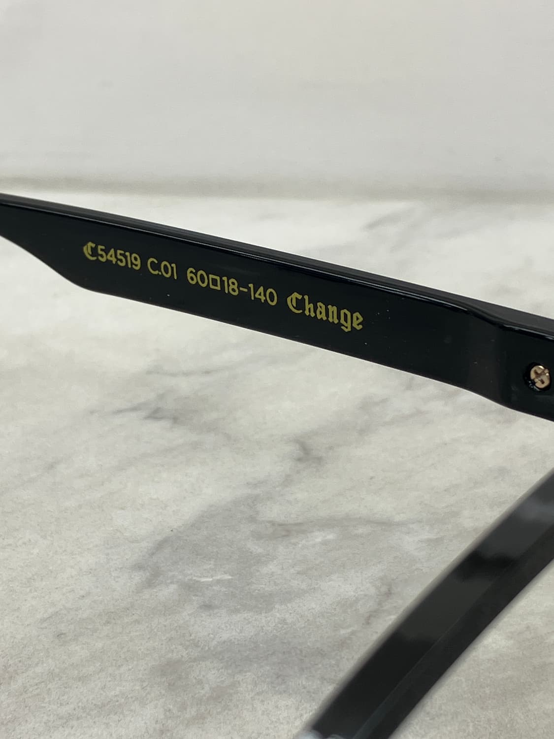 크루세이드 Crusade 빅 블랙 골드 와이드 하금테 안경 상품이미지9