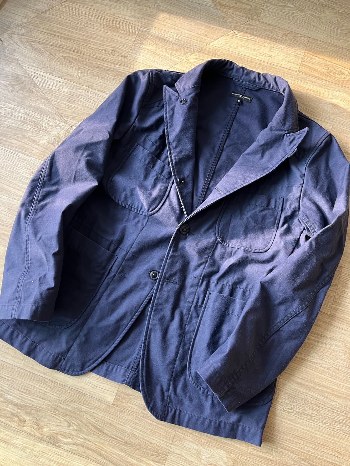 엔지니어드 가먼츠 베드포드자켓 네이비 코튼 나일론 S 상품이미지3