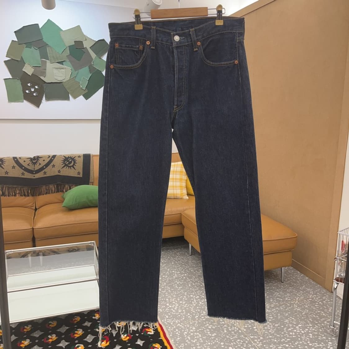 리바이스 501 빈티지 그런지 디테일 데님 팬츠 32인치 C07074 상품이미지3