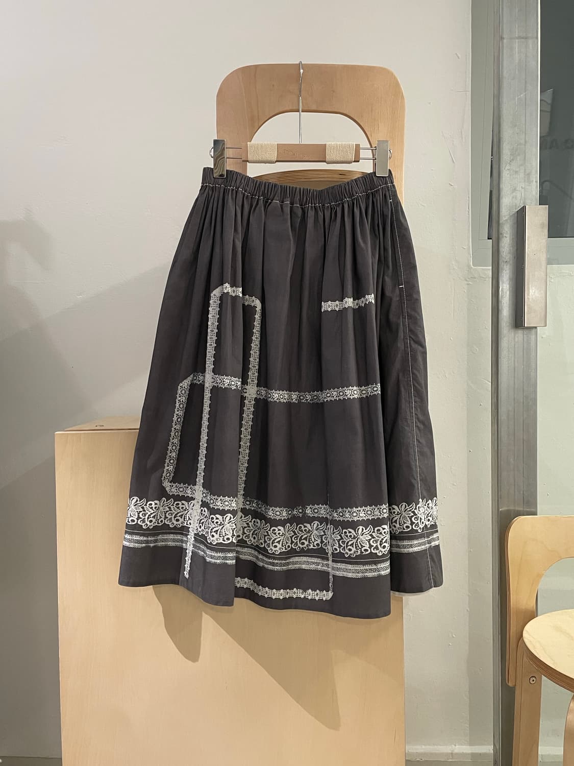 꼼데가르송 트리콧 스커트 상품이미지3