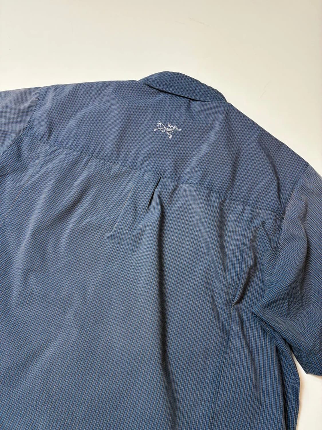 아크테릭스 ARC'TERYX 테크 릿지라인 반팔 체크 셔츠 PN8586 상품이미지3