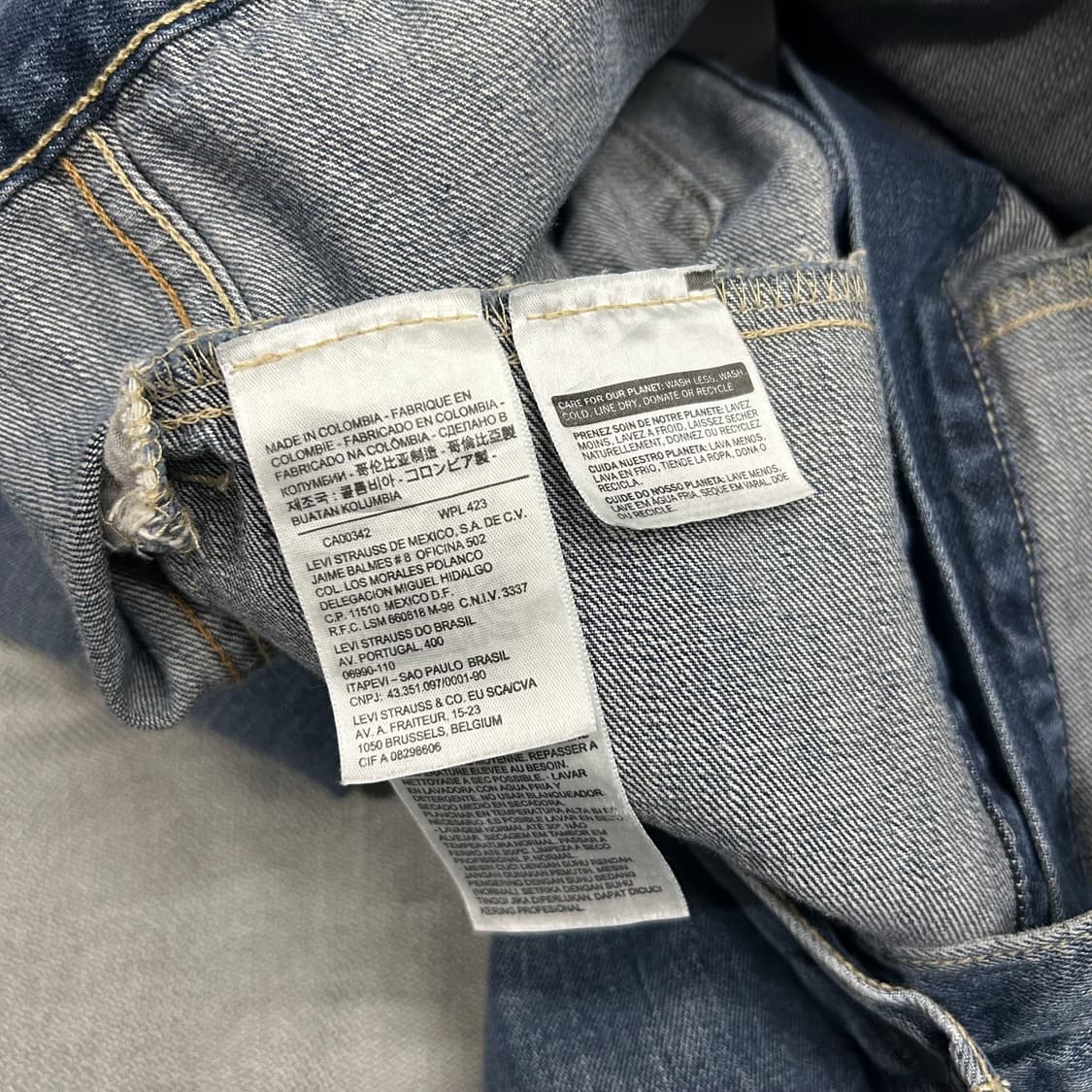 Levi’s Washed Denim Trucker Jacket 상품이미지8
