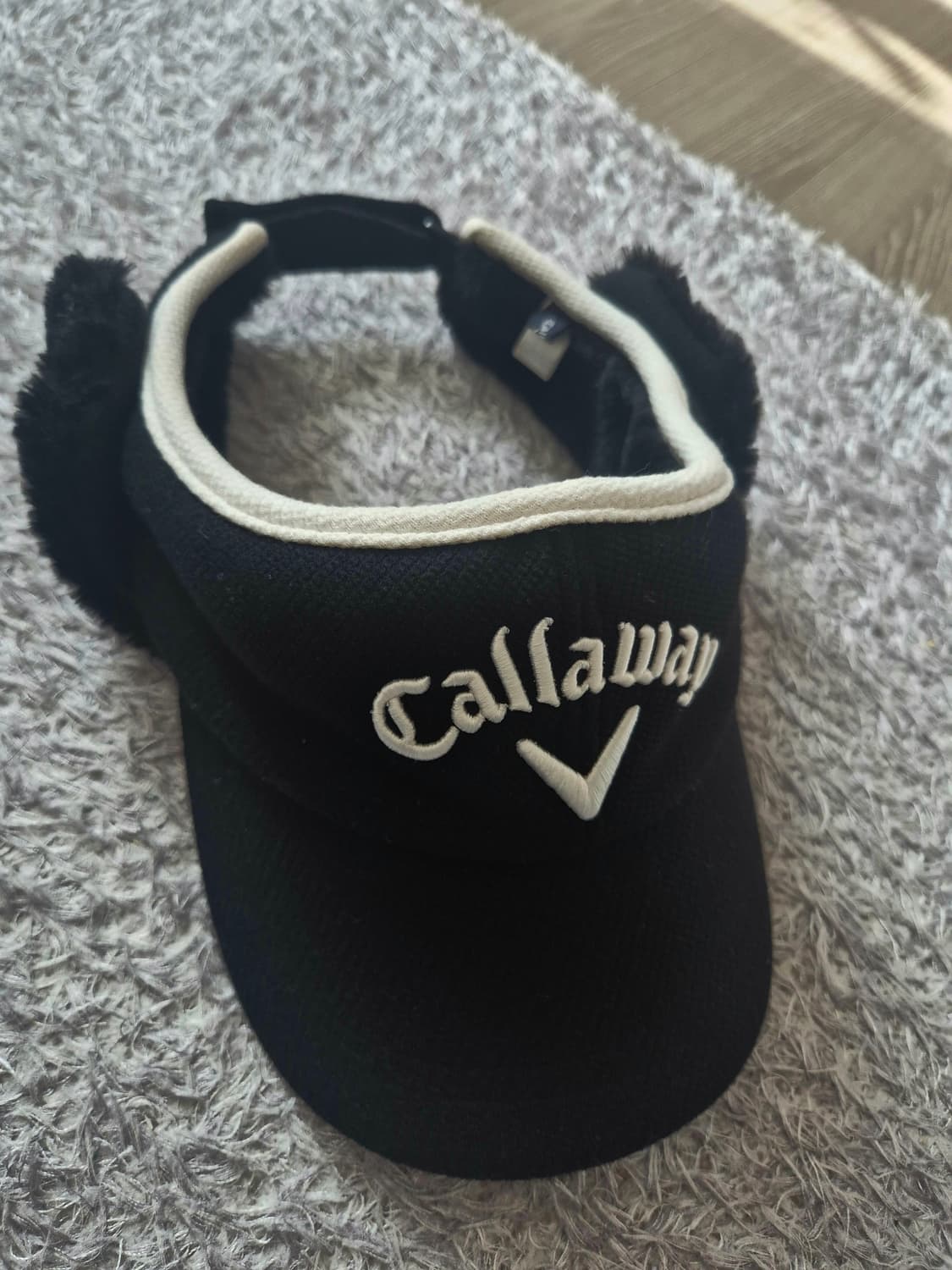 캘러웨이골프겨울모자 이어워머바이저 상품이미지1
