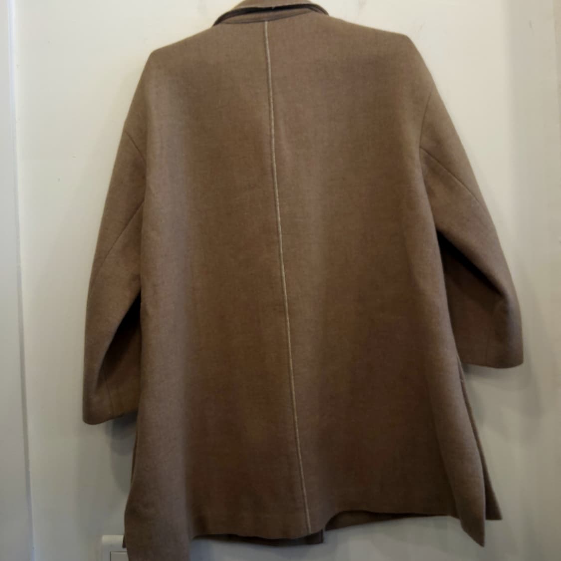 SJSJ 베이지 울 코트 상품이미지5