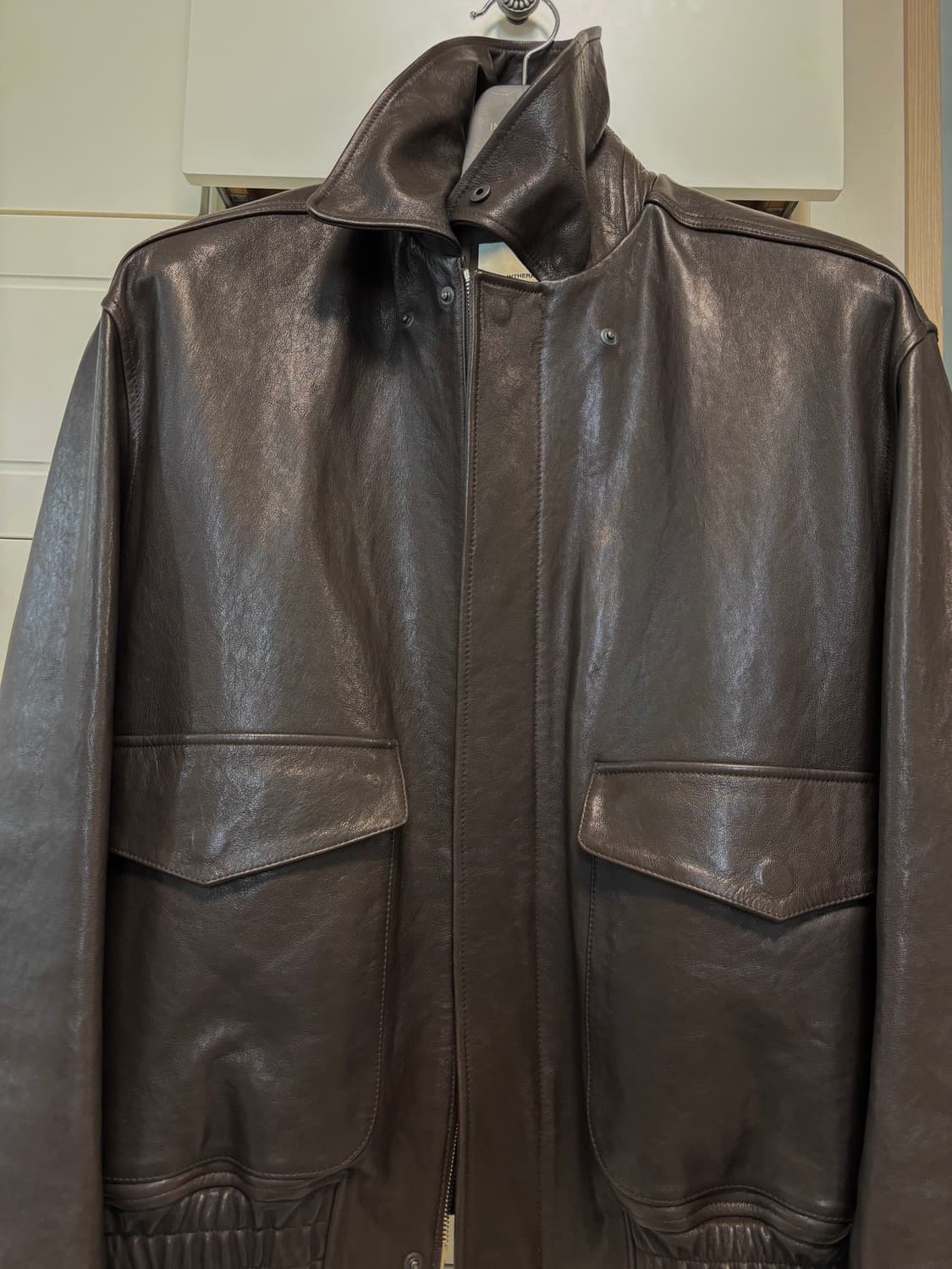 인더로우 리더 A2 자켓 다크 브라운 1size 상품이미지3