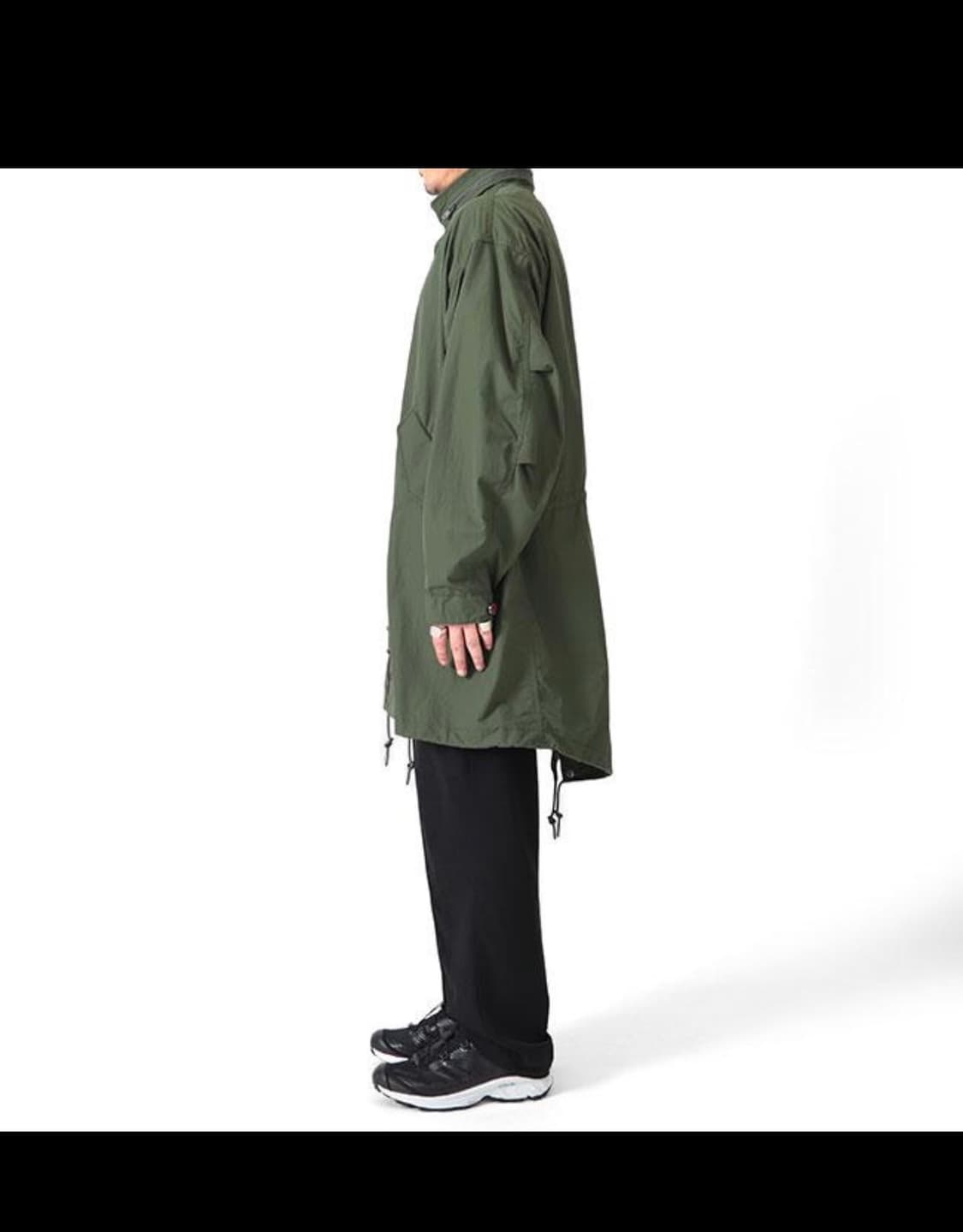 FUMITO GANRYU 후미토간류 M-51 피쉬테일 레인코트 상품이미지2