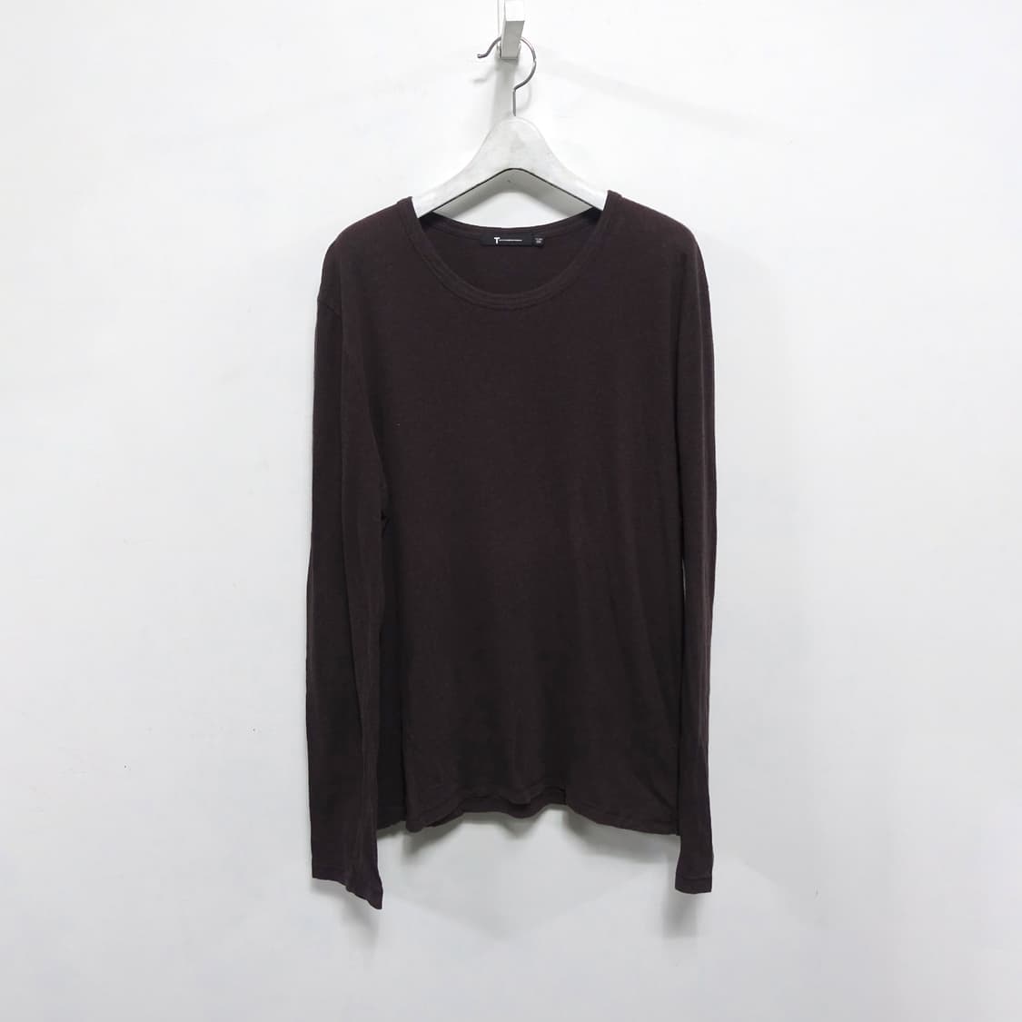 [S] ALEXANDERWANG 알렉산더왕 와인 레이어드 가먼트 롱슬리브 상품이미지2