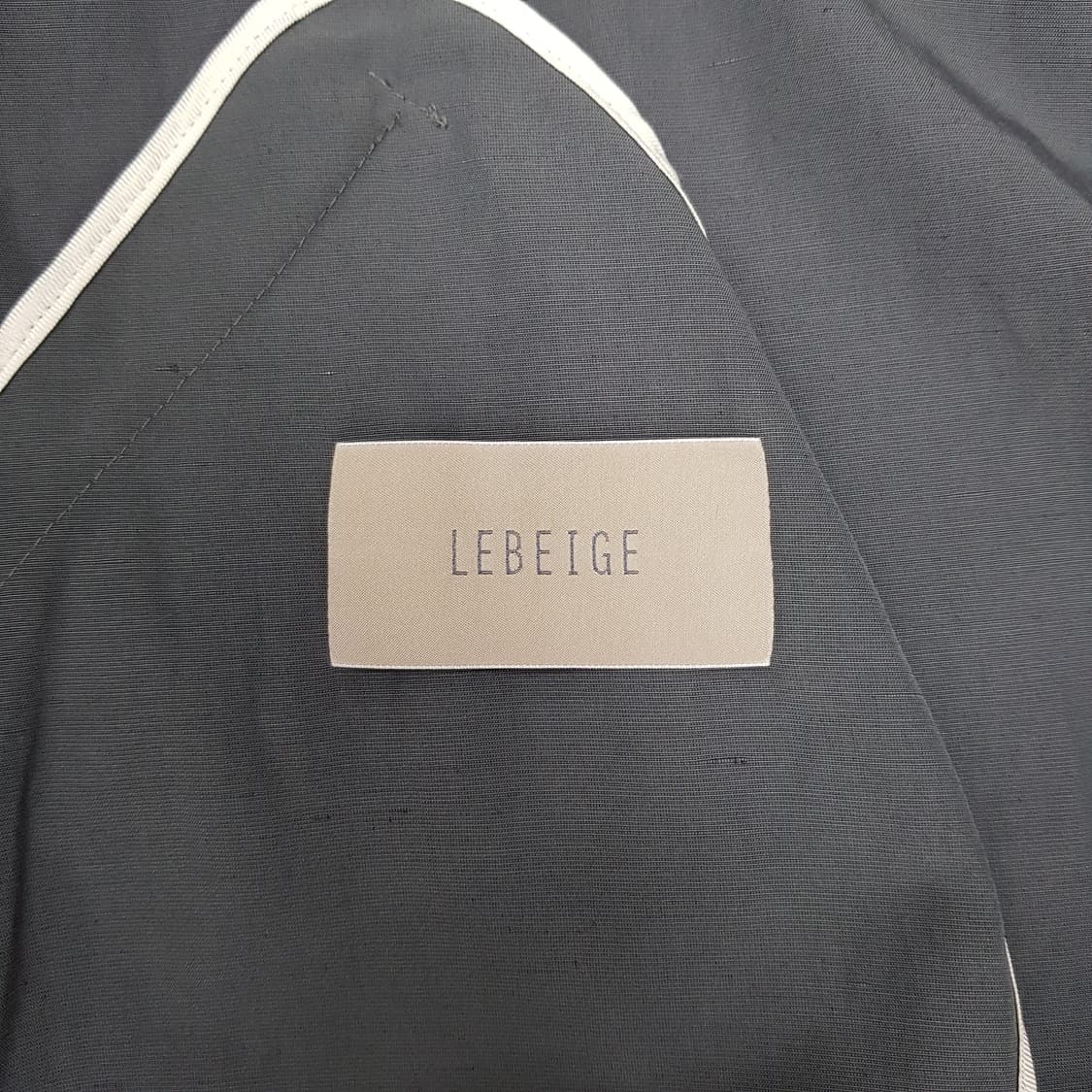 르베이지 LEBEIGE 노카라 벨티드 코트 91-97-160사이즈 상품이미지6