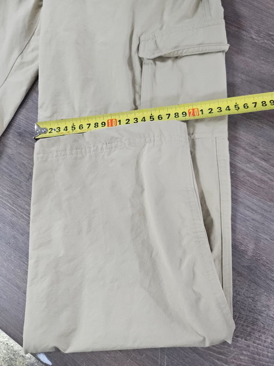 노스페이스 베이지색 바지 스판 XL 상품이미지8