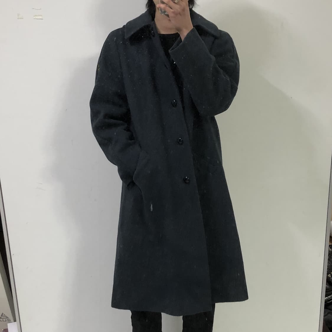 1960s 스웨덴 밀리터리 울코트 상품이미지2