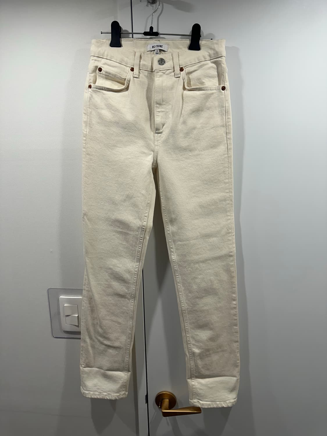 RE/DONE 70s 스트레이트 아이보리진 25 상품이미지3