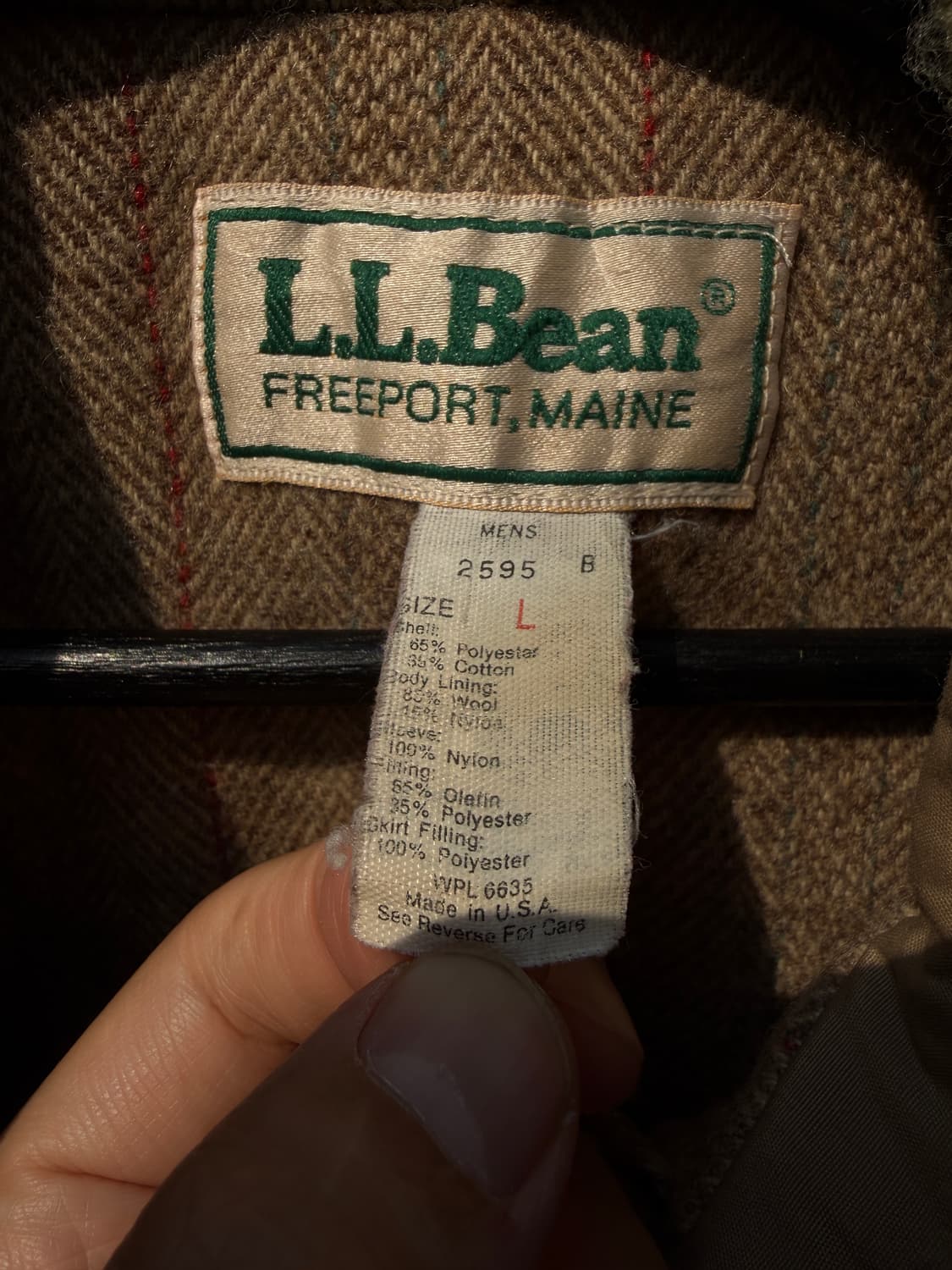 90s L.L.Bean 클래식 필드 코트 Made in USA🇺🇸 상품이미지2