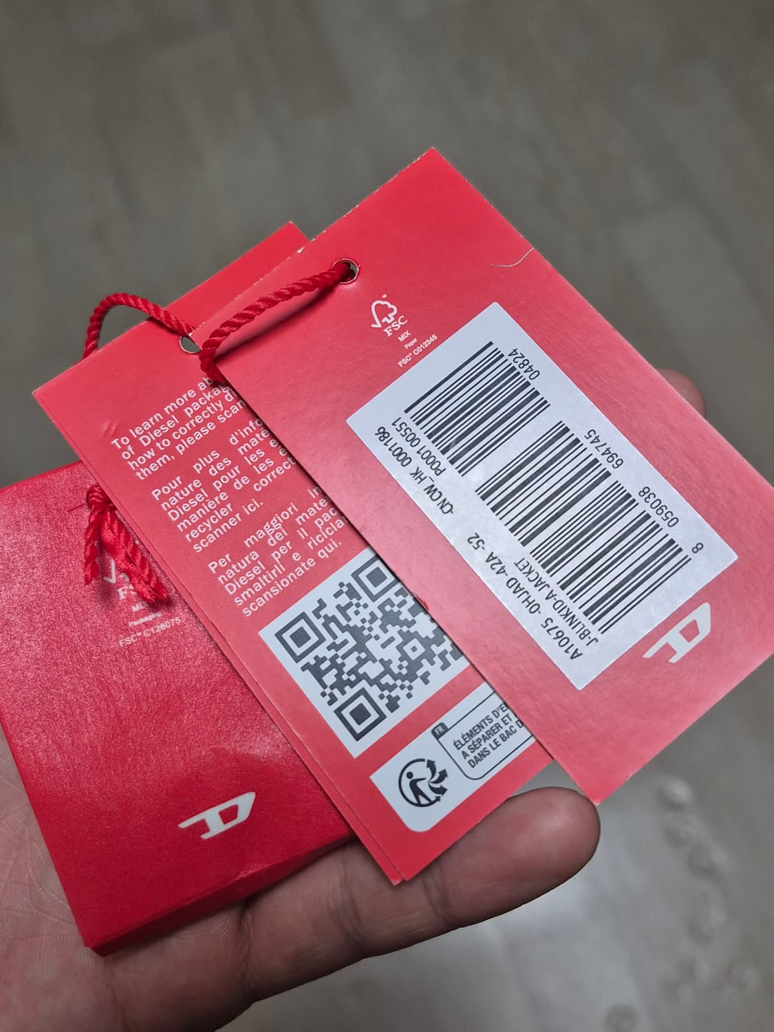 디젤 나일론 자켓 상품이미지7