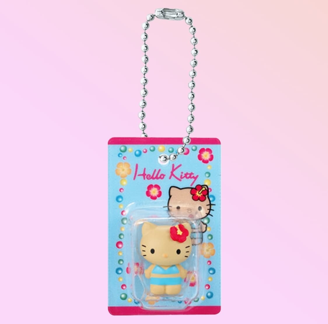 태닝 키티 가챠 키링 상품이미지1