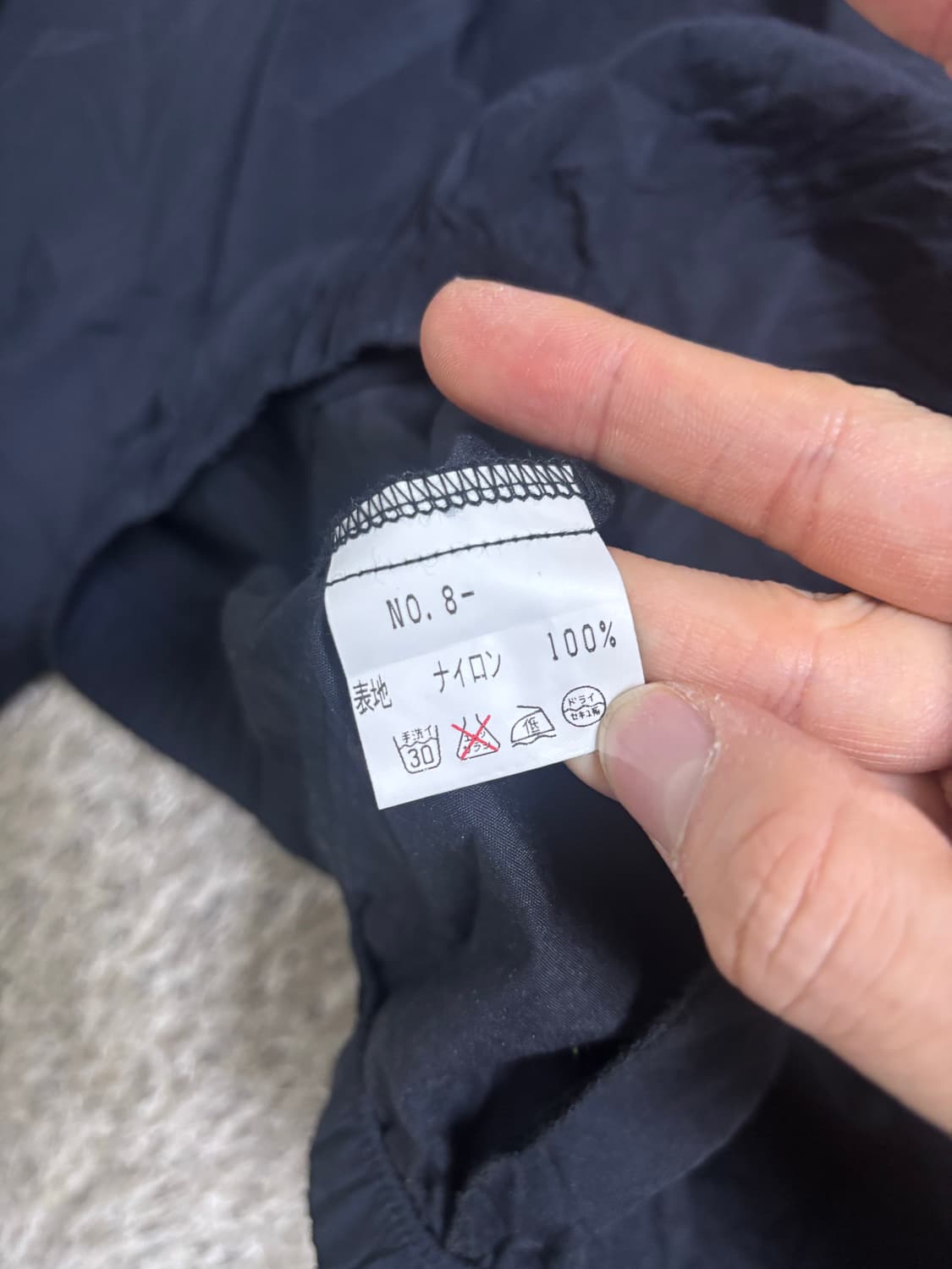 일제 PRGR GOLF 나일론 자켓 사이즈 105-110 상품이미지7