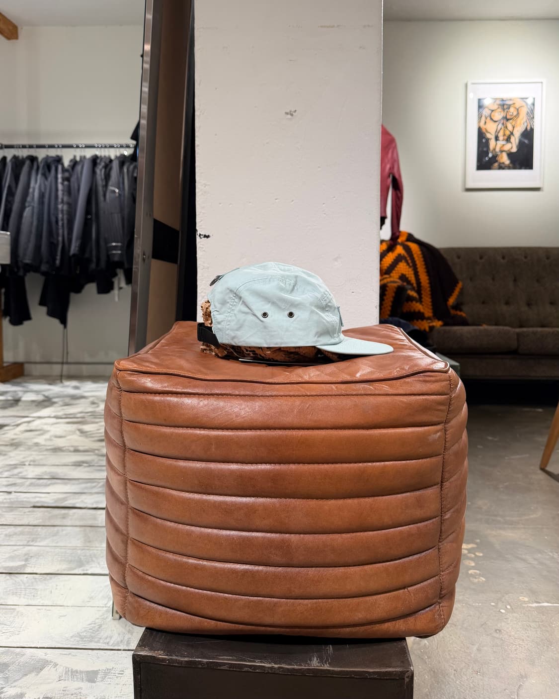 수프림 왁스 코튼 캠프캡 아이스 상품이미지2