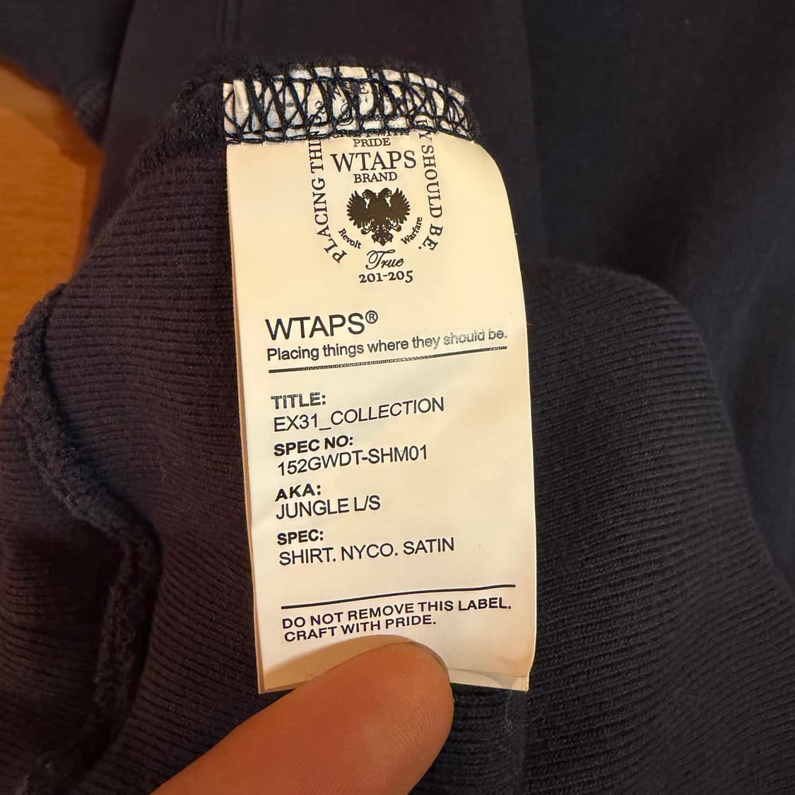 WTAPS 더블탭스 스웻셔츠 맨투맨 L 상품이미지6