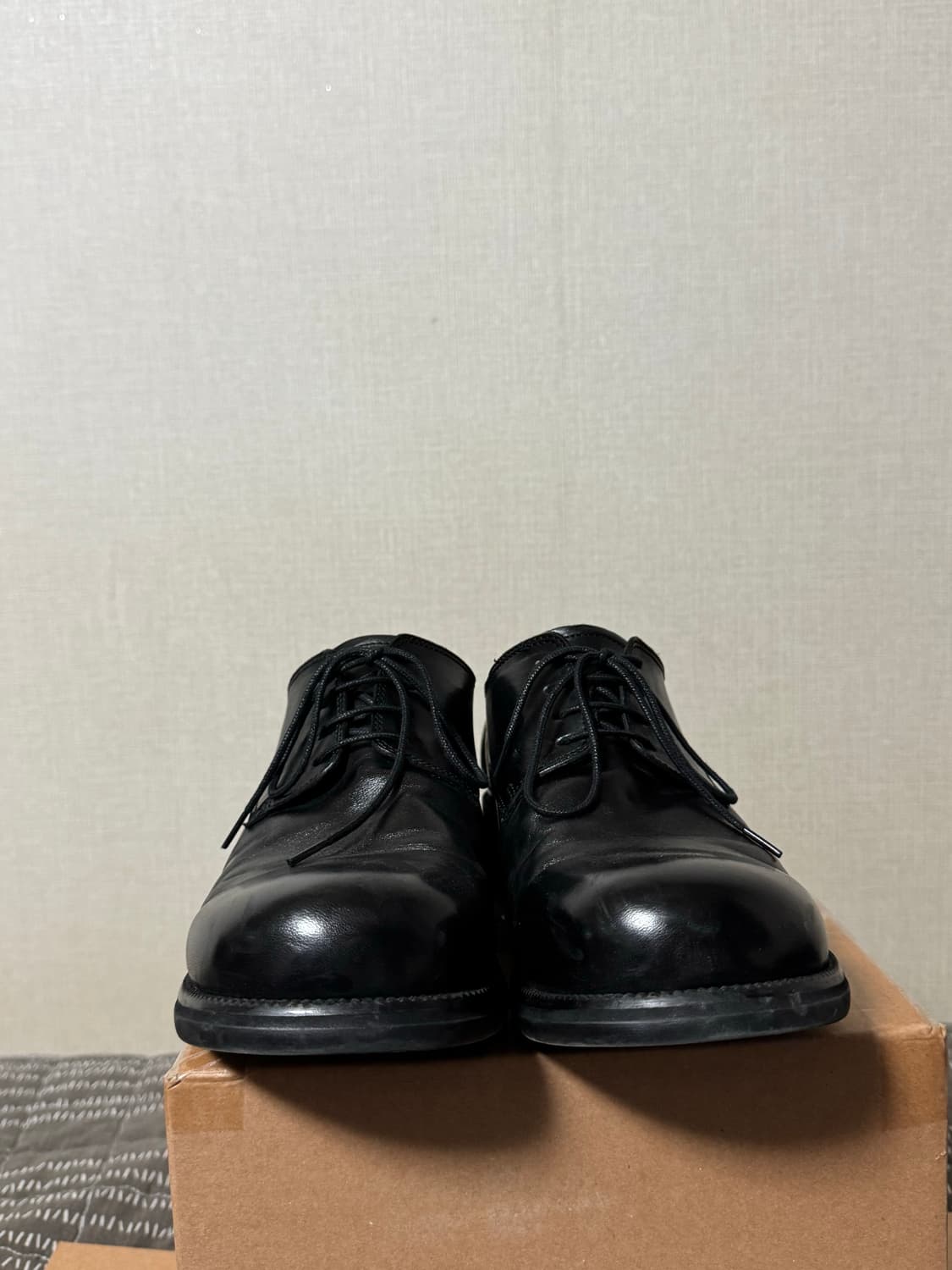 야세 우든 홀스하이드 더비 슈즈 상품이미지2