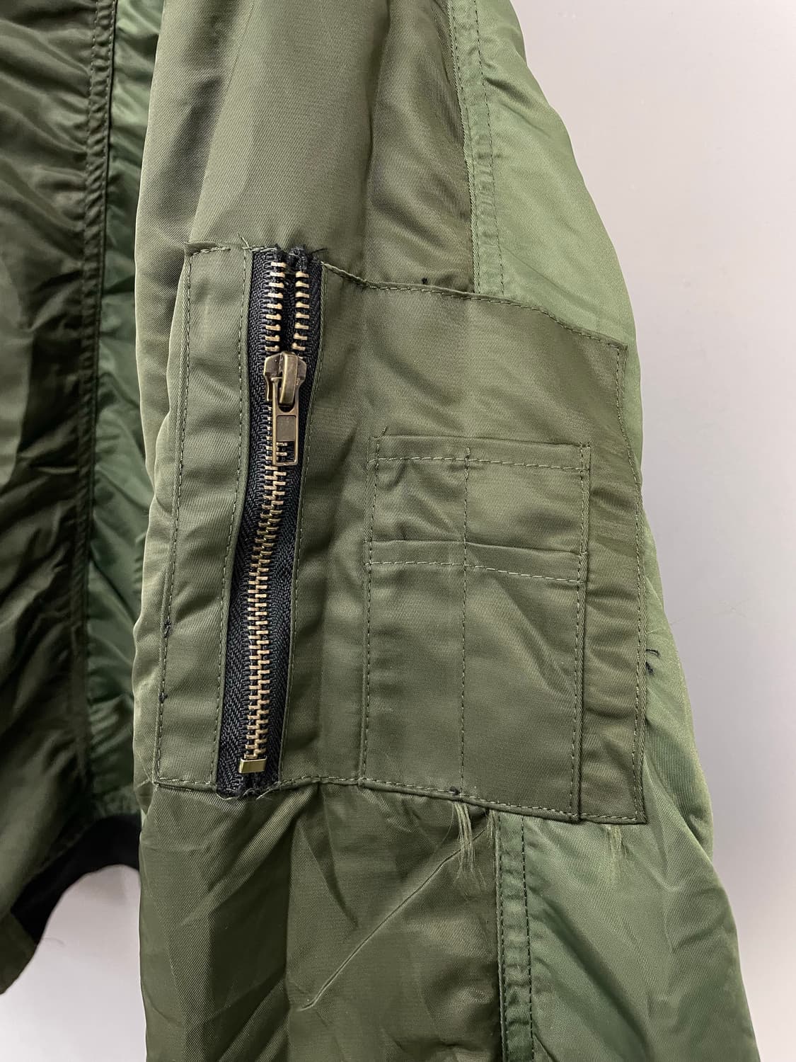 빈티지 세인트마틴 후디드 셔링 MA-1 자켓 H1650 상품이미지5