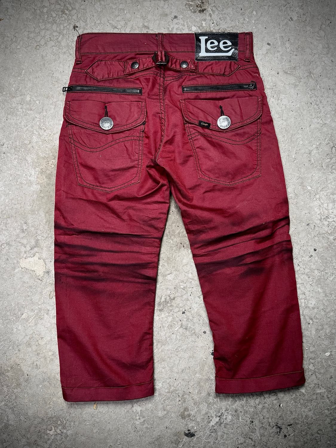 LEE – Black Wash Capri Pants 상품이미지8