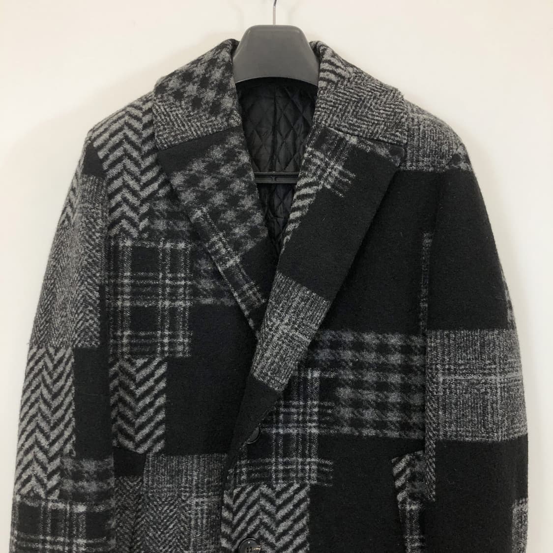 BON 패치워크 이태리 울코트 100  상품이미지2