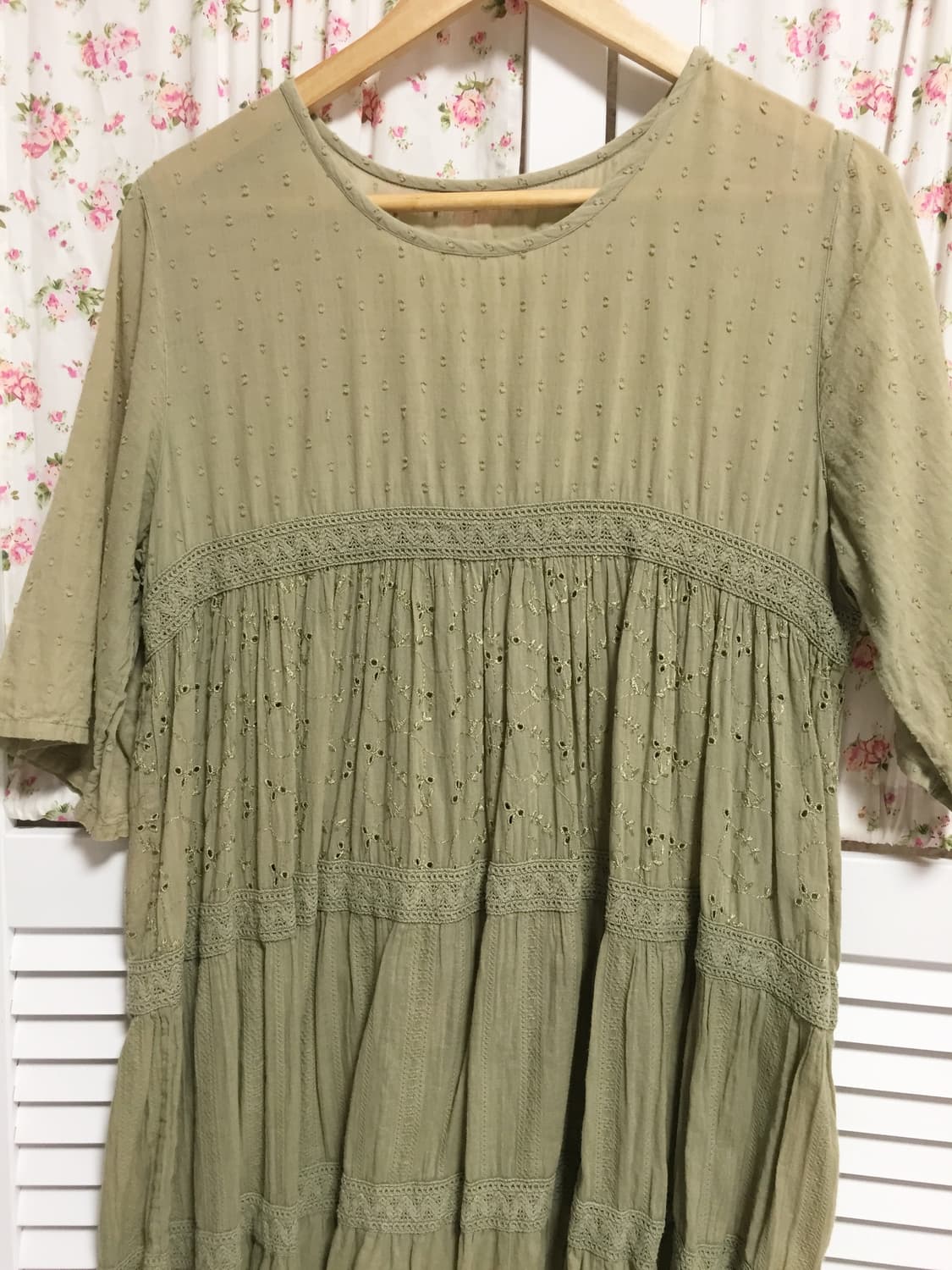 빈티지 히피에스닉 롱 블라우스 상품이미지2