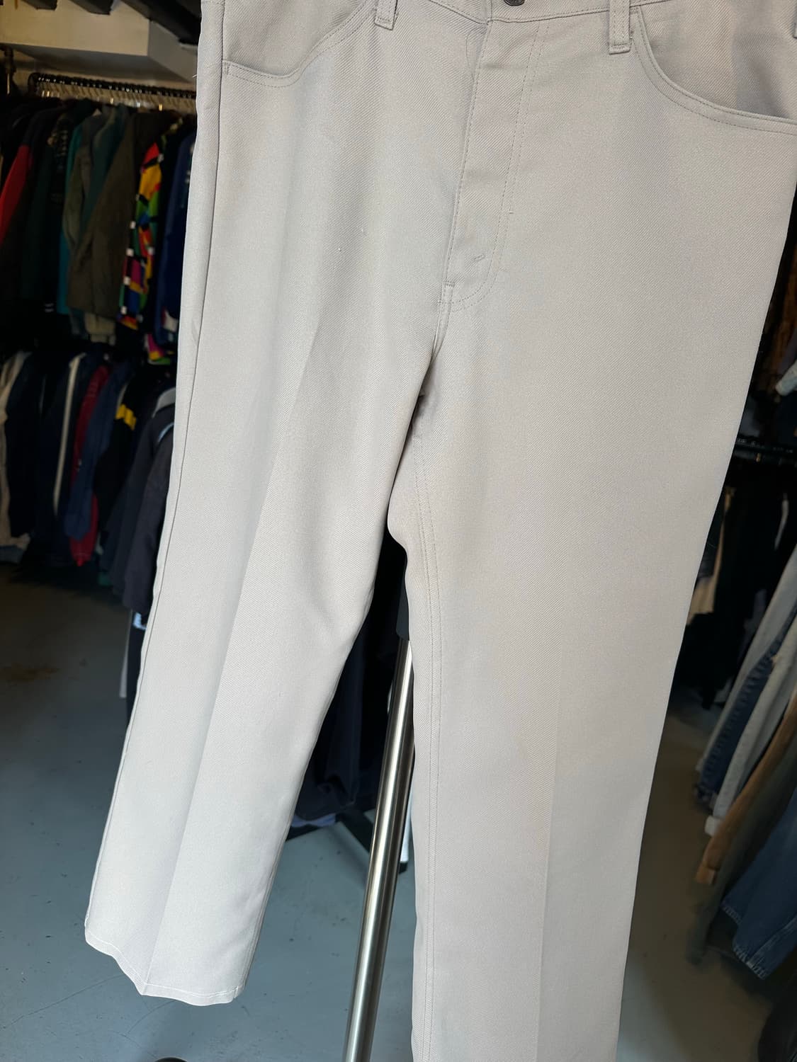 80s 리바이스 블랙탭 폴리코튼 트윌 슬랙스 34x30 상품이미지4