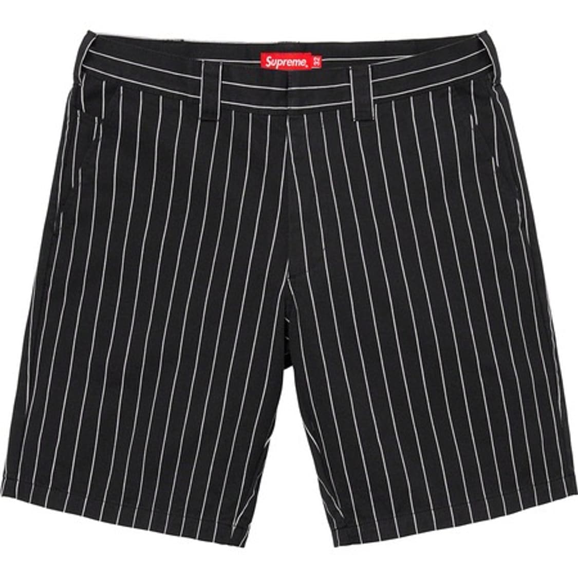 슈프림 21SS 워크 쇼츠 블랙 스트라이프 32 상품이미지2