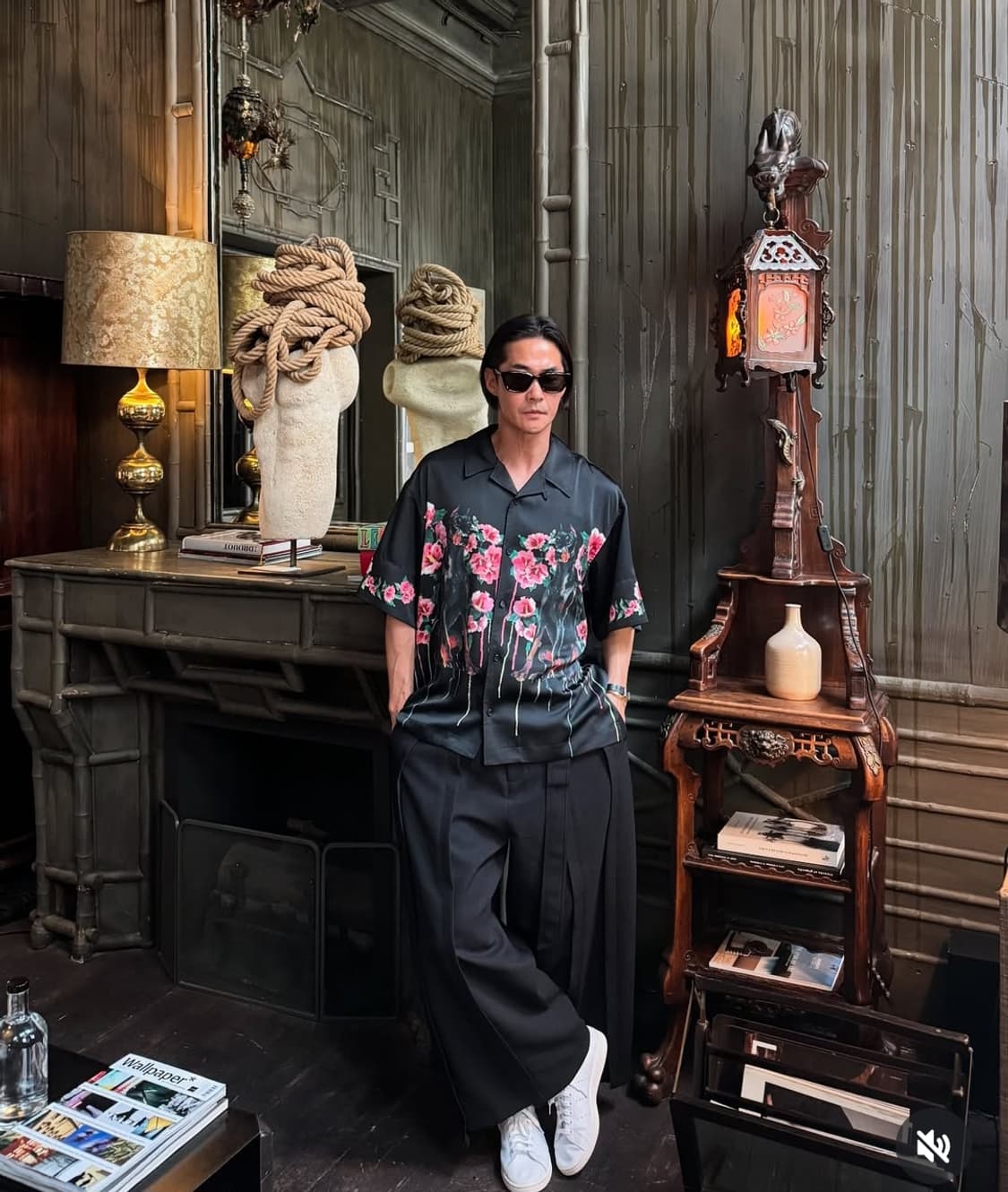 송지오옴므 x 배정남 벨 무궁화 셔츠 상품이미지1