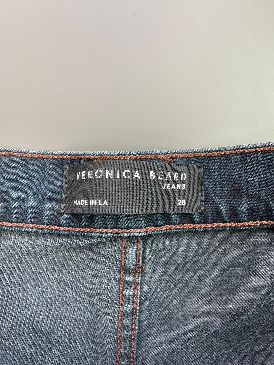 [28] 베로니카 비어드 하이라이즈 베럴레그 크롭 데님 팬츠 상품이미지6