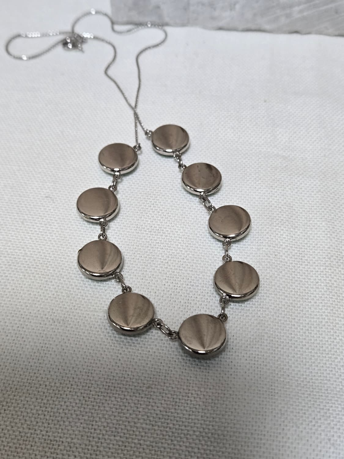 빈티지 제이드컬러 글라스 네크리스 미드센추리 무드 상품이미지5